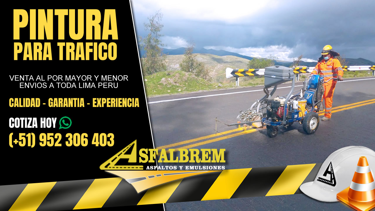 pintura para trafico amarilla